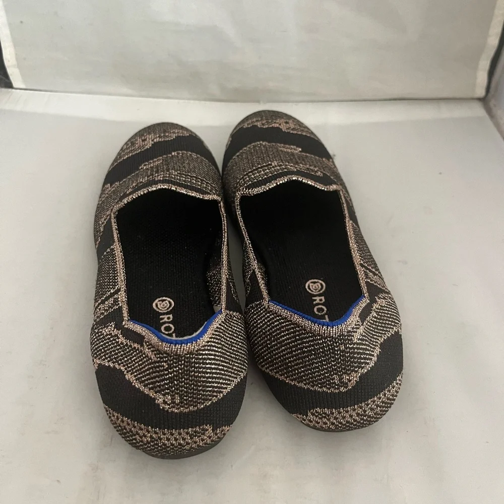 Rothy’s kids retired print loafer ballet flat
